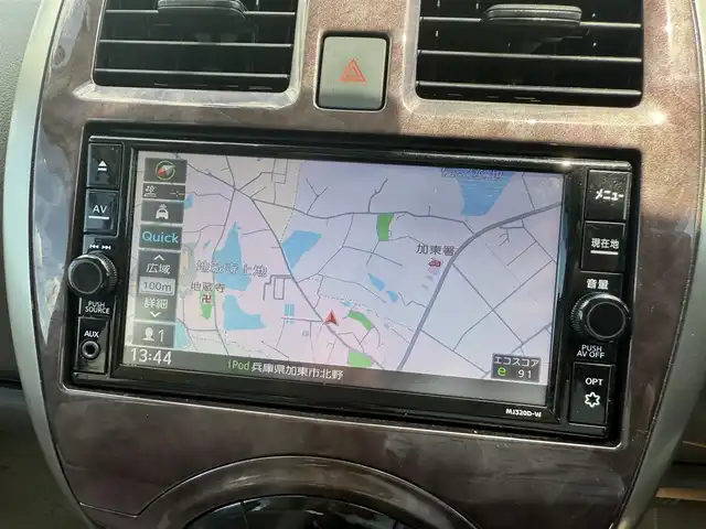 日産 マーチ ボレロ 兵庫県 2021(令3)年 5.6万km ピンク ナチュラルグレー内装/純正ナビ/フルセグTV/バックモニター/ドラレコ（SD欠）/インテリジェントエマージェンシーブレーキサポート/ETC/オートライト/オートハイビーム/プッシュスタート＆スマートキー2個
