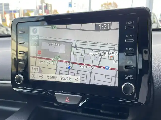 トヨタ ヤリス Z 道央・札幌 2021(令3)年 4.2万km ブラック/アバンギャルドブロンズメタリック 登録時走行距離41/339km/　４　W　D　/純正ナビ（FM/AM/BT)/バックカメラ/ウィンカーミラー/クルーズコントロール（追従走行あり）/プッシュスタート/ビルトインETC/スペアキー×１/USB入力端子/シートヒーター（運転席/助手席）/純正フロアマット/横滑り防止装置/衝突軽減ブレーキ/レーンキープアシスト/オートライト/オートマチックハイビーム/ステアリングスイッチ/ステアリングヒーター/革巻きステアリング/ヘッドライトレベライザー/ワイパー間欠時間コントローラー/ブラインドスポットモニター/電動格納ミラー/バニティミラー