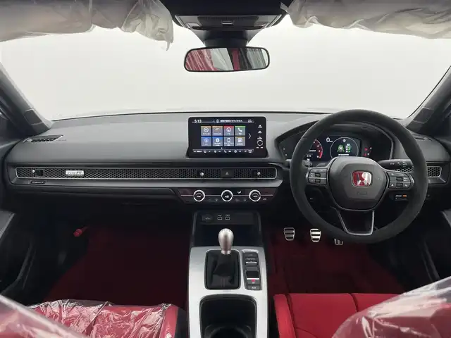 ホンダ シビック タイプR 群馬県 2025(令7)年 0.1千km ソニックグレーパール 登録済未使用車（登録時走行距離：20km）/ホンダコネクトディスプレー(9インチ)/・AM/FM/USB/Bluetooth/AppleCarPlay/AndroidAuto/・バックカメラ/・ETC2.0/=====/登録済未使用車　ホンダコネクトディスプレー　バックカメラ　純正ビルトインＥＴＣ２．０　純正フロアマット　ブレンボキャリパー　ＨｏｎｄａＬｏｇＲ　ホンダセンシング　ＬＥＤヘッドランプ　プッシュスタート