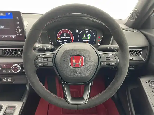 ホンダ シビック タイプR 群馬県 2025(令7)年 0.1千km ソニックグレーパール 登録済未使用車（登録時走行距離：20km）/ホンダコネクトディスプレー(9インチ)/・AM/FM/USB/Bluetooth/AppleCarPlay/AndroidAuto/・バックカメラ/・ETC2.0/=====/登録済未使用車　ホンダコネクトディスプレー　バックカメラ　純正ビルトインＥＴＣ２．０　純正フロアマット　ブレンボキャリパー　ＨｏｎｄａＬｏｇＲ　ホンダセンシング　ＬＥＤヘッドランプ　プッシュスタート