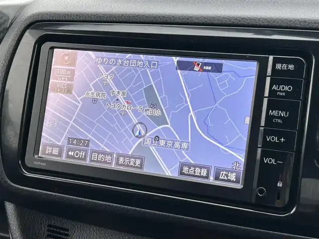 トヨタ ヴィッツ RS G’s スマートパッケージ 東京都 2014(平26)年 4.9万km スーパーレッドⅤ 純正SDナビ(NSCP-W64)/BT/CD/ワンセグTV/バックカメラ/オートライト/ETC/横滑り防止装置/保証書/取扱説明書