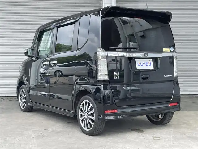 ホンダ Ｎ ＢＯＸ カスタム G ターボパッケージ 茨城県 2012(平24)年 8.1万km クリスタルブラックパール (株)IDOMが運営する【じしゃロン水戸店】の自社ローン専用車両になりますこちらは現金またはオートローンご利用時の価格です。自社ローンご希望の方は別途その旨お申付け下さい/メモリーナビ(AVIC-RZ03)/バックカメラ/純正15インチアルミホイール/両側パワースライドドア/ＥＴＣ　/ＨＩＤヘッドライト　/オートライト　
