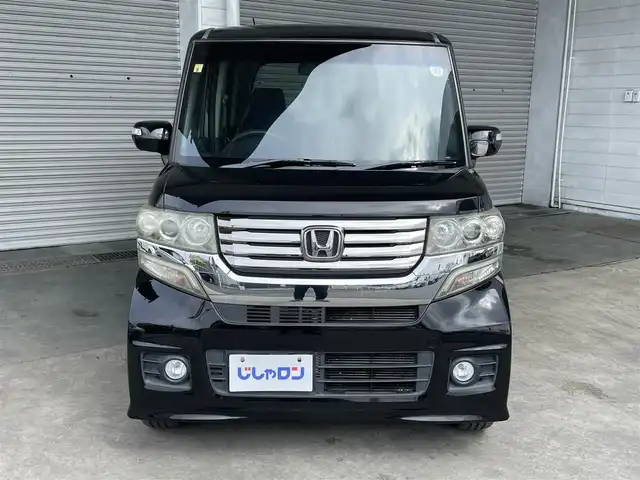 ホンダ Ｎ ＢＯＸ カスタム G ターボパッケージ 茨城県 2012(平24)年 8.1万km クリスタルブラックパール (株)IDOMが運営する【じしゃロン水戸店】の自社ローン専用車両になりますこちらは現金またはオートローンご利用時の価格です。自社ローンご希望の方は別途その旨お申付け下さい/メモリーナビ(AVIC-RZ03)/バックカメラ/純正15インチアルミホイール/両側パワースライドドア/ＥＴＣ　/ＨＩＤヘッドライト　/オートライト　