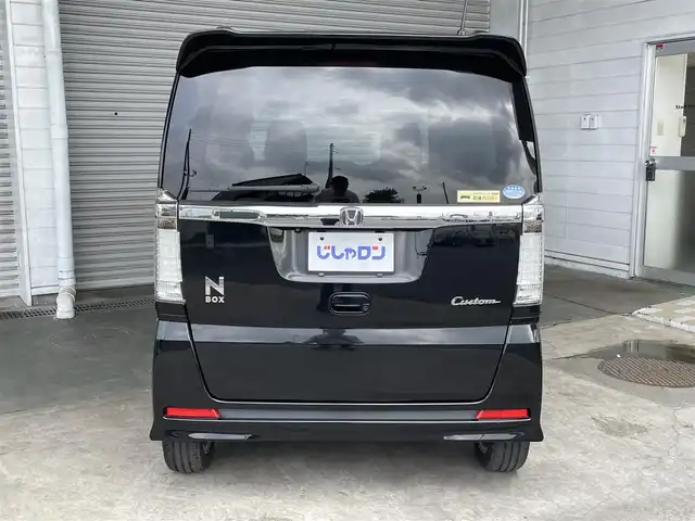 ホンダ Ｎ ＢＯＸ カスタム G ターボパッケージ 茨城県 2012(平24)年 8.1万km クリスタルブラックパール (株)IDOMが運営する【じしゃロン水戸店】の自社ローン専用車両になりますこちらは現金またはオートローンご利用時の価格です。自社ローンご希望の方は別途その旨お申付け下さい/メモリーナビ(AVIC-RZ03)/バックカメラ/純正15インチアルミホイール/両側パワースライドドア/ＥＴＣ　/ＨＩＤヘッドライト　/オートライト　