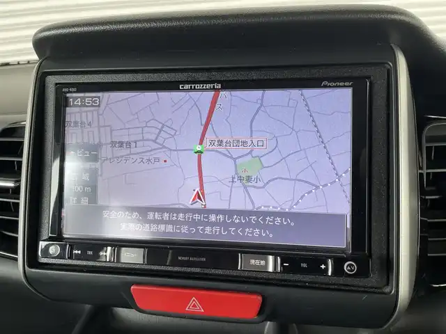 ホンダ Ｎ ＢＯＸ カスタム G ターボパッケージ 茨城県 2012(平24)年 8.1万km クリスタルブラックパール (株)IDOMが運営する【じしゃロン水戸店】の自社ローン専用車両になりますこちらは現金またはオートローンご利用時の価格です。自社ローンご希望の方は別途その旨お申付け下さい/メモリーナビ(AVIC-RZ03)/バックカメラ/純正15インチアルミホイール/両側パワースライドドア/ＥＴＣ　/ＨＩＤヘッドライト　/オートライト　