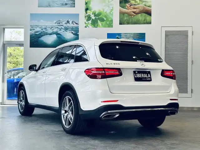 メルセデス・ベンツ ＧＬＣ２００ スポーツ 大阪府 2018(平30)年 6.4万km ダイヤモンドホワイト レーダーセーフティ/ハーフレザー/メモリ付きパワーシート/シートヒーター/純正ナビ/TV/３６０度カメラ/純正19インチAW/LEDヘッドライト/ACC/ブラインドスポット/電動リアゲート