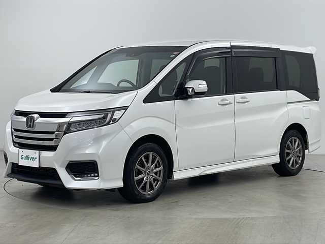 ホンダ ステップワゴン スパーダ ホンダセンシング 道央・札幌 2020(令2)年 3.4万km プラチナホワイトパール ・4WD/・ワンオーナー/・純正ナビ&CD&DVD&BT&TV&SD&AppleCarplay/・両側パワースライドドア/・バックカメラ/・ホンダセンシング/・横滑り防止装置/・アイドリングストップ/・ビルトインETC2.0/・ドアミラーヒーター/・純正フロアマット/・LEDヘッドライト/・オートライト/・スマートキー/・スペアキー/・純正AW付き夏タイヤ積込