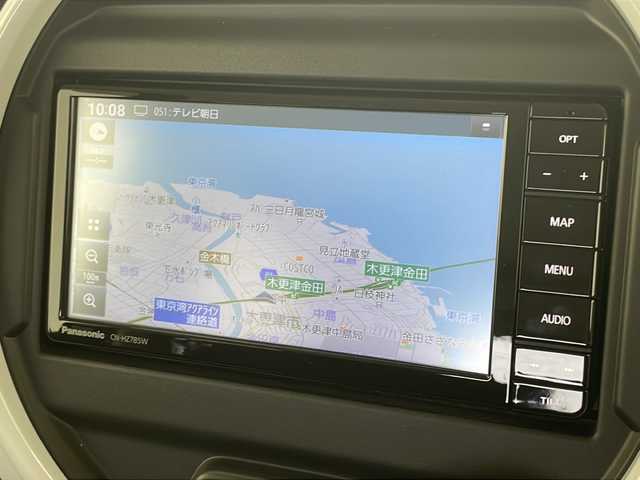 スズキ ハスラー HYBRID X 千葉県 2023(令5)年 1.6万km クールカーキパールメタリック/ソフトベージュメタリック 純正ナビ/フルセグTV/バックカメラ/衝突被害軽減ブレーキ/レーンキープアシスト/追従クルーズコントロール/LEDヘッドライト/D/N席シートヒーター/アイドリングストップ/電動格納ミラー