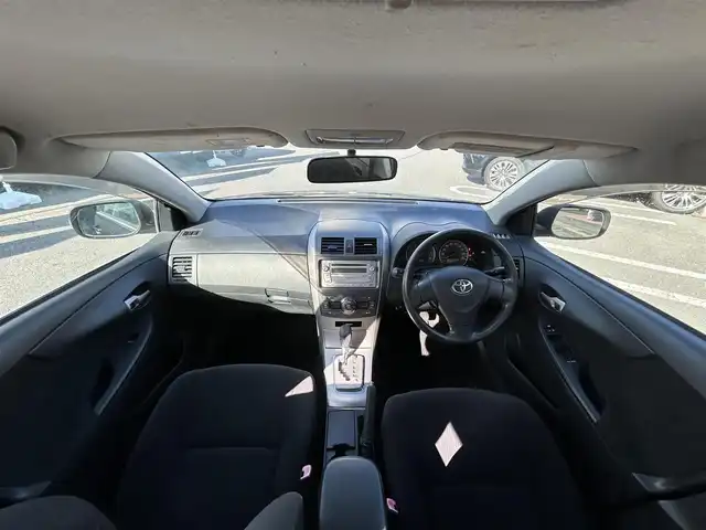 トヨタ カローラ フィールダー X スペシャルエディション 長野県 2008(平20)年 12万km ブラックマイカ ４WD/ワンオーナー/ETC搭載/純正フロアマット/フルフラットシート/社外15インチスタッドレスタイヤ/ハロゲンヘッドライト/ドアバイザー/盗難防止装置/Wエアバック/保証書/取扱説明書