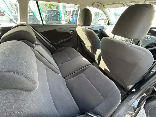 トヨタ カローラ フィールダー X スペシャルエディション 長野県 2008(平20)年 12万km ブラックマイカ ４WD/ワンオーナー/ETC搭載/純正フロアマット/フルフラットシート/社外15インチスタッドレスタイヤ/ハロゲンヘッドライト/ドアバイザー/盗難防止装置/Wエアバック/保証書/取扱説明書
