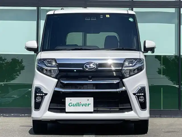 ダイハツ タント カスタム RS スタイルセレクション 和歌山県 2022(令4)年 1.9万km シャイニングホワイトパール 純正9インチナビ/フルセグTV/Bluetooth/TVキャンセラー/CD/DVD/USB/全周囲カメラ/ビルトインETC/純正ドライブレコーダー/スマートアシスト/レーダークルーズコントロール/両側パワースライドドア/コーナーセンサー/レザー調シートカバー/前席シートヒーター/運転席ロングスライド/レザー調ステリングカバー/ステアリングスイッチ/電動パーキングブレーキ/ブレーキホールド/LEDヘッドライト/フォグランプ/オートライト/シートバックテーブル/リアドアサンシェード/純正15インチAW/ドアバイザー/純正フロアマット/プッシュスタート/スマートキー