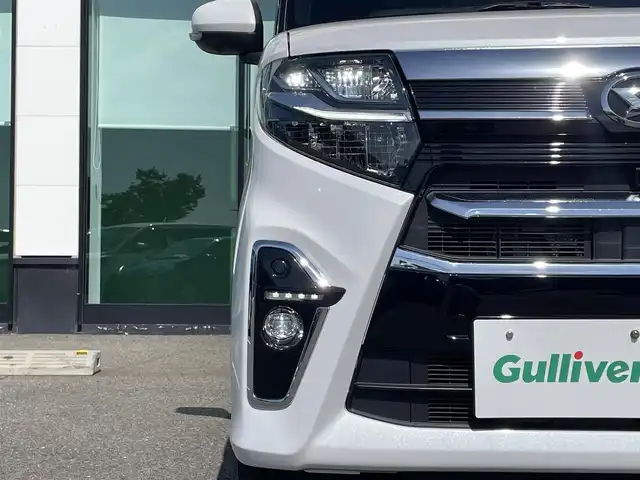 ダイハツ タント カスタム RS スタイルセレクション 和歌山県 2022(令4)年 1.9万km シャイニングホワイトパール 純正9インチナビ/フルセグTV/Bluetooth/TVキャンセラー/CD/DVD/USB/全周囲カメラ/ビルトインETC/純正ドライブレコーダー/スマートアシスト/レーダークルーズコントロール/両側パワースライドドア/コーナーセンサー/レザー調シートカバー/前席シートヒーター/運転席ロングスライド/レザー調ステリングカバー/ステアリングスイッチ/電動パーキングブレーキ/ブレーキホールド/LEDヘッドライト/フォグランプ/オートライト/シートバックテーブル/リアドアサンシェード/純正15インチAW/ドアバイザー/純正フロアマット/プッシュスタート/スマートキー