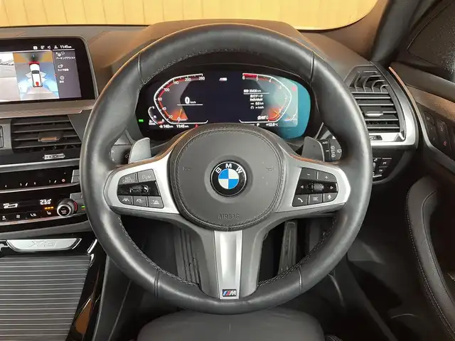 ＢＭＷ Ｘ３ xDrive20d Mスポーツ 愛知県 2020(令2)年 3.6万km アルピンホワイトⅢ ワンオーナー/黒革シート/シートヒーター/純正ナビ/360度カメラ/フルセグTV/Bluetooth/ヘッドアップディスプレイ/LEDヘッドライト/ACC/レーンキープ/ブラインドスポット/パワートランク/純正19インチアルミ/ドラレコ