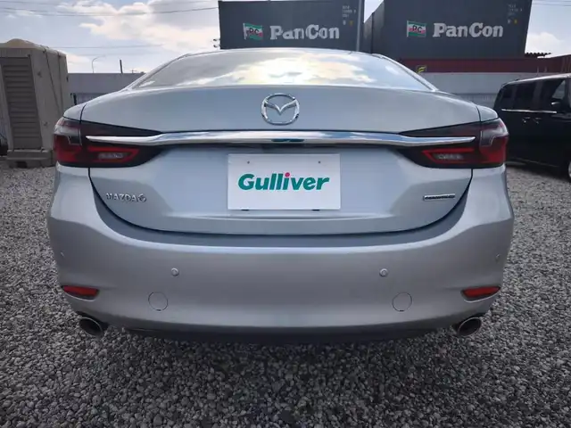 マツダ マツダ６セダン 20S 愛媛県 2019(令1)年 5.4万km ソニックシルバーM 純正8型ナビ/バックモニター/ETC/クルーズコントロール/前後パーキングセンサー/衝突被害軽減ブレーキ/後退時ブレーキサポート/AT誤後発進抑制/車線逸脱警報/ブラインドスポットモニタリング/交通標識認識システム/ステアリング連動LEDヘッドランプ/革巻きステアリング/パドルシフト/純正17インチアルミホイール/スマートキー/プッシュエンジンスタート/禁煙車