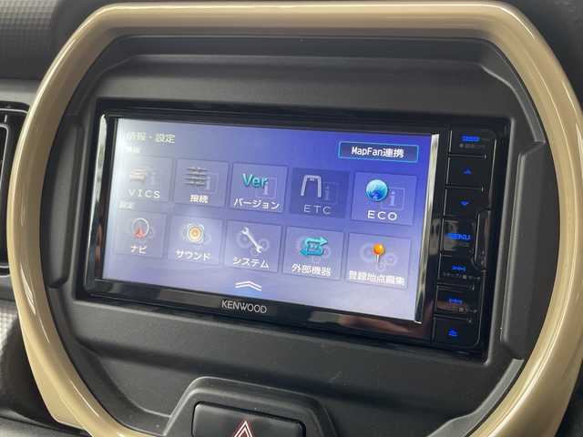 スズキ ハスラー HYBRID G 広島県 2025(令7)年 0.5万km ソフトベージュメタリック 禁煙/スズキセーフティーサポート/・デュアルセンサーブレーキサポート/・ハイビームアシスト/・車線逸脱警報機能/・誤発進抑制機能/・ふらつき警報機能/・先行車発進お知らせ機能/・後退時ブレーキサポート/・後方誤発進抑制機能/社外SDナビ/・CD/SD/BT/ワンセグ/レーダークルーズコントロール/シートヒーター（D/N席）/LEDヘッドライト/オートライト/ヘッドライトレベライザー/スマートキー/プッシュスタート/ETC/アイドリングストップ/純正フロアマット