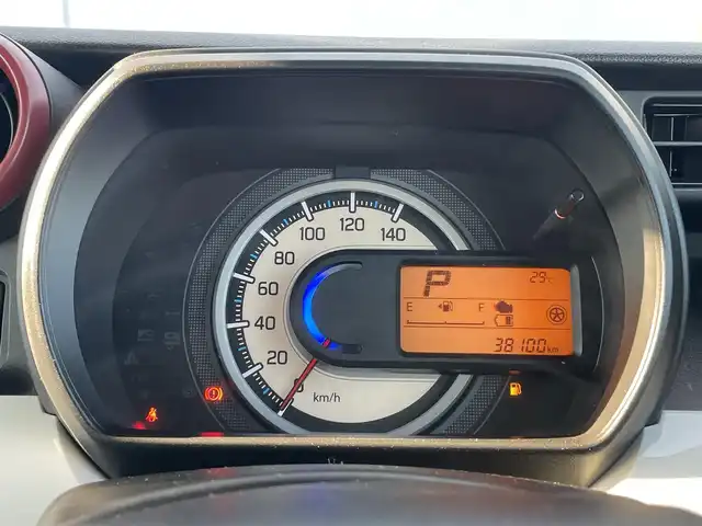 スズキ スペーシア HYBRID X 千葉県 2019(令1)年 3.9万km ピュアホワイトP デュアルカメラブレーキサポート/レーンキープアシスト/社外7インチナビ（MDV-D206）/バックカメラ/コーナーセンサー(後)/両側パワースライドドア/シートヒーター(D席)/ハロゲンヘッドライト/オートライト/オートハイビーム/スマートキー/プッシュスタート/フロアマット/電動格納ミラー