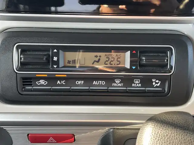スズキ スペーシア HYBRID X 千葉県 2019(令1)年 3.9万km ピュアホワイトP デュアルカメラブレーキサポート/レーンキープアシスト/社外7インチナビ（MDV-D206）/バックカメラ/コーナーセンサー(後)/両側パワースライドドア/シートヒーター(D席)/ハロゲンヘッドライト/オートライト/オートハイビーム/スマートキー/プッシュスタート/フロアマット/電動格納ミラー