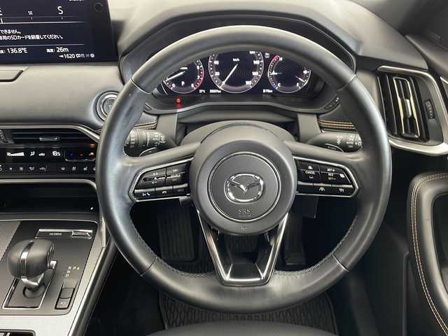 マツダ ＣＸ－６０ 25S エクスクルーシブモード 愛知県 2023(令5)年 3万km ソウルレッドクリスタルM 衝突軽減システム/純正ディスプレイオーディオ（ナビあり）/全方位カメラ/レーダークルーズコントロール/シートヒーター/BOSEプレミアムサウンド/エアシート/フルセグ/Bluetooth/バックカメラ/電動リアゲート/ヘッドアップディスプレイ/コーナーセンサー/純正アルミホイール/ブラインドスポットモニター/LEDヘッドライト/パドルシフト/ステアリングヒーター/オートマチックハイビーム/ドライブレコーダー/ETC/ステアリングスイッチ/スマートキー/プッシュスタート