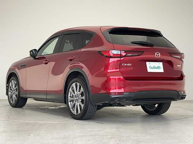 マツダ ＣＸ－６０ 25S エクスクルーシブモード 愛知県 2023(令5)年 3万km ソウルレッドクリスタルM 衝突軽減システム/純正ディスプレイオーディオ（ナビあり）/全方位カメラ/レーダークルーズコントロール/シートヒーター/BOSEプレミアムサウンド/エアシート/フルセグ/Bluetooth/バックカメラ/電動リアゲート/ヘッドアップディスプレイ/コーナーセンサー/純正アルミホイール/ブラインドスポットモニター/LEDヘッドライト/パドルシフト/ステアリングヒーター/オートマチックハイビーム/ドライブレコーダー/ETC/ステアリングスイッチ/スマートキー/プッシュスタート
