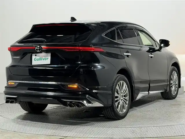 トヨタ ハリアー Z レザーパッケージ 大阪府 2021(令3)年 4.2万km プレシャスブラックパール サンルーフ　モデリスタエアロ　大型純正１０インチナビ　全方位カメラ　デジタルインナーミラー　レザーシート　ドラレコ　ＥＴＣ　レーダークルコン　クリアランスソナー　ＪＢＬサウンド　ＢＳＭ　パワーシート
