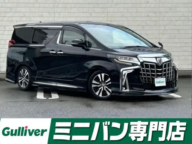 トヨタ アルファード S Cパッケージ 福岡県 2019(令1)年 6万km ブラック 社外１０型SDナビ(フルセグTV/CD/DVD/BT)フリップダウンモニターサンルーフ電動リアゲートトヨタセーフティーモデリスタエアロコーナーセンサー両側パワスラレーダークルコンシートヒーター エアシートハンドルヒーターデジタルミラーオートホールド三眼LEDヘッドライトシーケンスウィンカープッシュスタートスマートキー