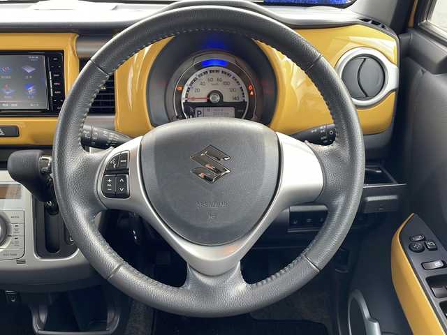スズキ ハスラー X 三重県 2018(平30)年 5万km アクティブイエロー/ブラック2トーンルーフ 社外ＳＤナビ/全周囲カメラ/バックカメラ/社外ドラレコ/ＥＴＣ/前席シートヒーター/スマートキー/レーンキープアシスト/ＬＥＤオートライト/アイドリングストップ/衝突軽減ブレーキ/ウィンカーミラー/TRC/禁煙車