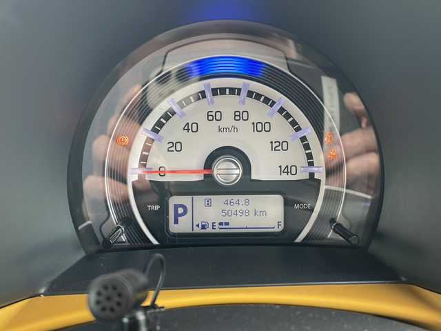 スズキ ハスラー X 三重県 2018(平30)年 5万km アクティブイエロー/ブラック2トーンルーフ 社外ＳＤナビ/全周囲カメラ/バックカメラ/社外ドラレコ/ＥＴＣ/前席シートヒーター/スマートキー/レーンキープアシスト/ＬＥＤオートライト/アイドリングストップ/衝突軽減ブレーキ/ウィンカーミラー/TRC/禁煙車