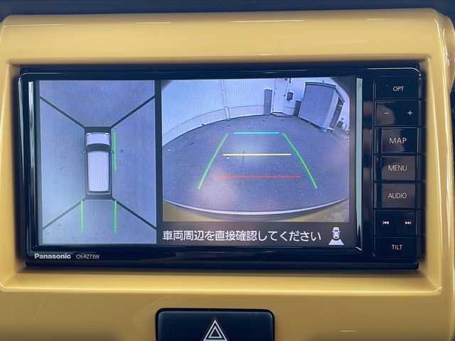 スズキ ハスラー X 三重県 2018(平30)年 5万km アクティブイエロー/ブラック2トーンルーフ 社外ＳＤナビ/全周囲カメラ/バックカメラ/社外ドラレコ/ＥＴＣ/前席シートヒーター/スマートキー/レーンキープアシスト/ＬＥＤオートライト/アイドリングストップ/衝突軽減ブレーキ/ウィンカーミラー/TRC/禁煙車