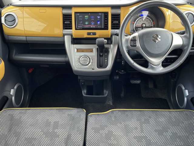スズキ ハスラー X 三重県 2018(平30)年 5万km アクティブイエロー/ブラック2トーンルーフ 社外ＳＤナビ/全周囲カメラ/バックカメラ/社外ドラレコ/ＥＴＣ/前席シートヒーター/スマートキー/レーンキープアシスト/ＬＥＤオートライト/アイドリングストップ/衝突軽減ブレーキ/ウィンカーミラー/TRC/禁煙車