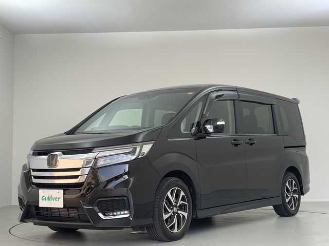 ホンダ ステップワゴン スパーダ ホンダセンシング 大阪府 2018(平30)年 5.8万km プレミアムスパークルブラックパール 純正９型ナビ　フルセグＴＶ　バックカメラ　ドライブレコーダー　ビルトインＥＴＣ　両側パワースライドドア　純正１６インチＡＷ　ＨＩＤヘッド　フォグ　パドルシフト　純正府フロアマット　スマートキー　禁煙車