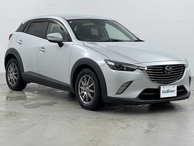 マツダ ＣＸ－３ XD ツーリング 道央・札幌 2015(平27)年 10.8万km セラミックM ・純正ナビTV＆BT＆CD＆DVD＆USB＆AUX/・バックカメラ/・スマートブレーキサポート/・スマートシティブレーキサポート/・横滑り防止/・車線逸脱警報システム/・ブラインドスポットモニター/・アイドリングストップ/・レーダークルーズコントロール/・オートマチックハイビーム/・レザーシート/・シートヒーター/・オートライト/・LEDヘッドライト/・スマートキー/・スペアキー/・純正エンジンスターター/・積込純正AW付サマータイヤ