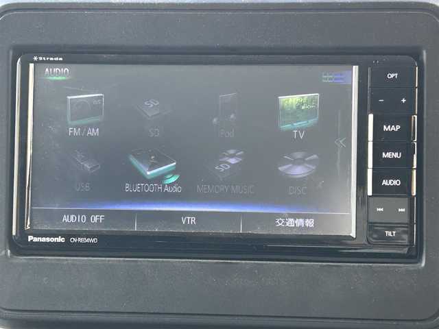 スズキ スペーシア HYBRID G 和歌山県 2018(平30)年 4.1万km オフブルーM ワンオーナー/社外ナビ/＜フルセグTV/DVD/CD/Bluetooth/SD/FM/AM＞/フルセグテレビ/バックカメラ/アイドリングストップ/レーンアシスト/プッシュスタート/ETC/純正フロアマット/純正バイザー/取扱説明書/保証書