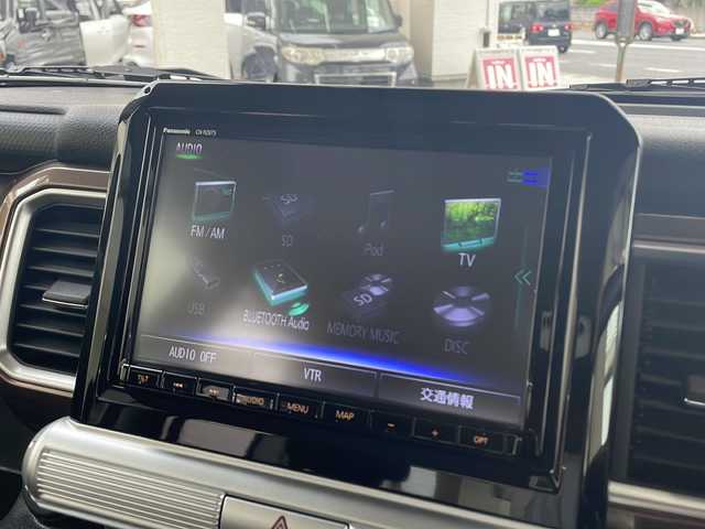 スズキ クロスビー HYBRID MZ 兵庫県 2022(令4)年 2.3万km キャラバンアイボリーパールメタリック/ホワイト 2トーンルーフ ワンオーナー/純正ディーラーSDナビ/　Bluetooth/USB/IPod・AM/FM/CD/DVD/フルセグテレビ（走行中視聴可能）/MTモード付AT/ウォークスルー/シートヒーター（D+N席）/全方位カメラ/アダプティブクルーズコントロール/アンチロック・ブレーキ・システム/アイドリングストップ/レーンキープアシスト/横滑り防止装置/盗難防止装置/衝突軽減システム/コーナーセンサー（後のみ）/パワーステアリング/パワーウィンドウ/LEDヘッドライト/オートライト/オートマチックハイビーム/エアバッグ（W+サイド）/カーテンエアバッグ/スペアキー（１本）/保証書/取扱説明書