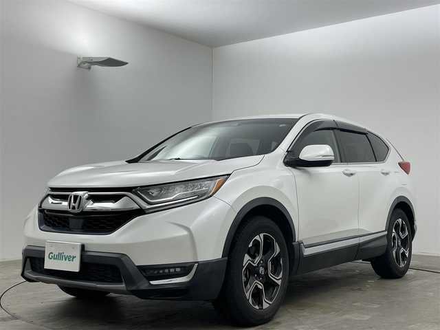 ホンダ ＣＲ－Ｖ EX 岡山県 2020(令2)年 4.7万km プラチナホワイトパール ワンオーナー/ホンダセンシング/・衝突軽減ブレーキ/・レーンキープアシスト/・レーダークルーズコントロール/・オートハイビーム/純正SDナビゲーション/【CD/DVD/SD/USB/BT/AUX/フルセグTV】/バックモニター/ビルトインETC 2.0/純正ドライブレコーダー前後/ハーフレザーシート/前席シートヒーター/D席パワーシート/ステアリングリモコン/ステアリングヒーター/パドルシフト/スマートキー×2/プッシュスタート/ブラインドスポットモニター/ISOFIX/保証書/取扱説明書