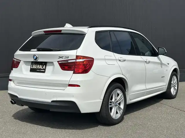 ＢＭＷ Ｘ３ xDrive20d Mスポーツ 道東・釧路十勝 2016(平28)年 3.6万km アルピンホワイトⅢ ４WD/純正HDDナビ/　CD/DVD/BT/フルセグ/バックカメラ/フロントカメラ/ミラーETC/社外ドラレコ/ドライビングアシスト/　レーンディパーチャーウォーニング/　衝突軽減ブレーキ/パークディスタンスコントロール/クルーズコントロール/ハーフレザーシート/電動フロントシート/パワーバックドア/キセノンヘッドライト/オートライト/純正18インチAW/純正フロアマット/スペアキー/取扱説明書/保証書