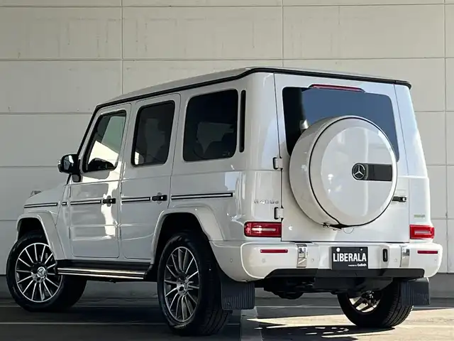 メルセデス・ベンツ ゲレンデヴァーゲン Ｇ４００ｄ 山形県 2023(令5)年 0.5万km 白 レーダーセーフティパッケージ/ラグジュアリーパッケージ/12.3インチワイドディスプレイ/ナビゲーションシステム/Bluetooth/USB/Applecarplay/Androidauto/フルセグテレビ/360°カメラシステム/マルチハイビームLEDヘッドライト/アンビエントライト/コミュ二ケーション機能/スペアキー×１/保証書/取説