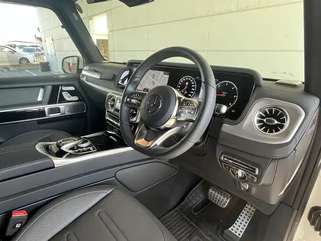メルセデス・ベンツ ゲレンデヴァーゲン Ｇ４００ｄ 山形県 2023(令5)年 0.5万km 白 レーダーセーフティパッケージ/ラグジュアリーパッケージ/12.3インチワイドディスプレイ/ナビゲーションシステム/Bluetooth/USB/Applecarplay/Androidauto/フルセグテレビ/360°カメラシステム/マルチハイビームLEDヘッドライト/アンビエントライト/コミュ二ケーション機能/スペアキー×１/保証書/取説