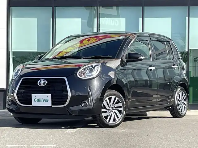 トヨタ パッソ モーダ　Gパッケージ 和歌山県 2018(平30)年 1.8万km ブラックマイカメタリック 純正7インチナビ（NSZT-W66T)/バックカメラ/衝突軽減ブレーキ/前後コーナーセンサー/オートライト/横滑り防止/ビルトインETC/ドラレコ/ステリモ/LEDヘッドライト/フォグランプ