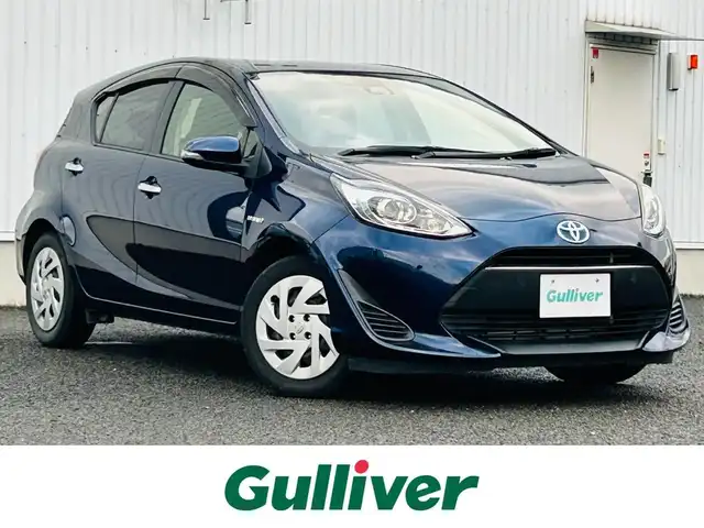 トヨタ アクア S スタイルブラック 熊本県 2018(平30)年 5.2万km ダークブルーマイカ 純正ナビ/・AM/FM/CD/DVD/BT/SD/・フルセグTV/・バックカメラ/トヨタセーフティセンス/・プリクラッシュセーフティ/・レーンディパーチャーアラート/・オートマチックハイビーム/・先行車発進お知らせ/純正フロアマット/ETC/横滑り防止装置/電動格納ミラー/ウインカーミラー/ドアバイザー/プッシュスタート/スマートキー