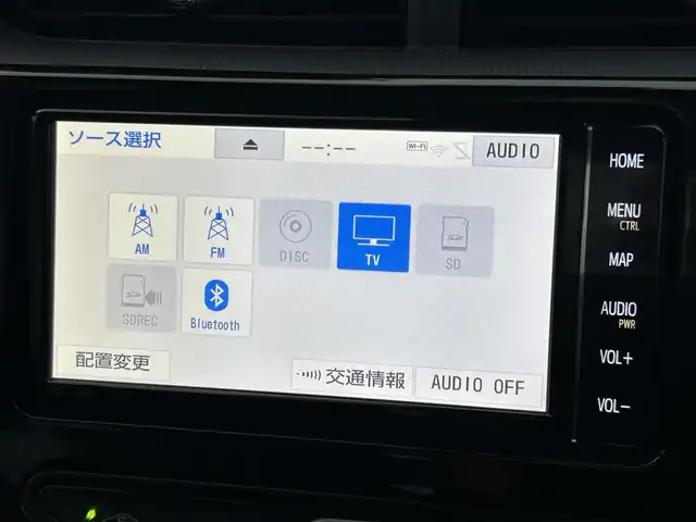 トヨタ アクア S スタイルブラック 熊本県 2018(平30)年 5.2万km ダークブルーマイカ 純正ナビ/・AM/FM/CD/DVD/BT/SD/・フルセグTV/・バックカメラ/トヨタセーフティセンス/・プリクラッシュセーフティ/・レーンディパーチャーアラート/・オートマチックハイビーム/・先行車発進お知らせ/純正フロアマット/ETC/横滑り防止装置/電動格納ミラー/ウインカーミラー/ドアバイザー/プッシュスタート/スマートキー