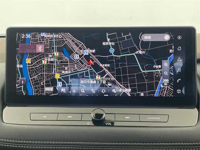 日産 エクストレイル G e－4ORCE 愛知県 2024(令6)年 0.5万km ダイヤモンドブラック ・禁煙車/・純正12.3インチナビ/（フルセグTV/Bluetooth/AppleCarPlay/AndroidAuto）/・アラウンドビューモニター/・ビルトインETC2.0/・純正LED/・オートライト/・プロパイロット/・エマージェンシーブレーキ/・LDW/・BSW/・RCTA/・デジタルインナーミラー/・電動パーキング/・オートホールド/・全席シートヒーター/・パワーシート（D+N）/・シートメモリ/・ステアリングリモコン/・革巻きステアリング/・ステアリングヒーター/・踏み間違い防止/・ふらつき警報/・前後ドライブレコーダー/・パワーバックドア/・AC100V/・スマートキー/・純正19インチアルミホイール/・ワイヤレス充電