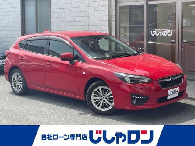 スバル インプレッサ スポーツ 1．6i－Lアイサイト 愛知県 2017(平29)年 5.4万km ピュアレッド (株)IDOMが運営する【じしゃロン豊川店】の自社ローン専用車両になります。こちらは現金またはオートローンご利用時の価格です。自社ローンご希望の方は別途その旨お申付け下さい/ 純正メモリナビ/　◯ CD再生機能/　◯ DVD再生機能/　◯ BT対応/　◯ フルセグTV/ バックカメラ/ ステアリングスイッチ/ パドルシフト/ クルーズコントロール/ ウインカーミラー/ ドライブレコーダー/ リモコンキー/ ドアバイザー/ 純正フロアマット