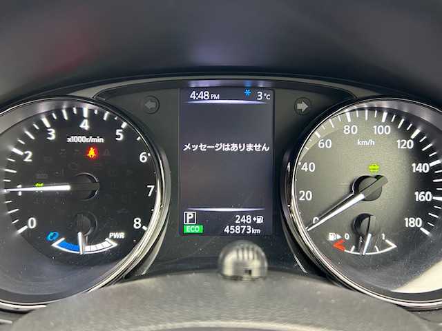 日産 エクストレイル ハイブリッド 20X 宮城県 2018(平30)年 4.6万km ブリリアントホワイトパール ４ＷＤ　/純正ナビ(CD/DVD/BT/フルセグTV)　/３６０°セーフティアシスト/　・アラウンドビューモニター /　・前後コーナーセンサー/　・インテリジェントエマージェンシーブレーキ　/　・横滑り防止装置/パワーバックドア　/インテリジェントルームミラー　/オートライト/フォグランプ/LEDライト/レザーシート　/レザーステアリング /純正フロアマット/純正前方ドライブレコーダー/ボルトイン/純正フロアマット