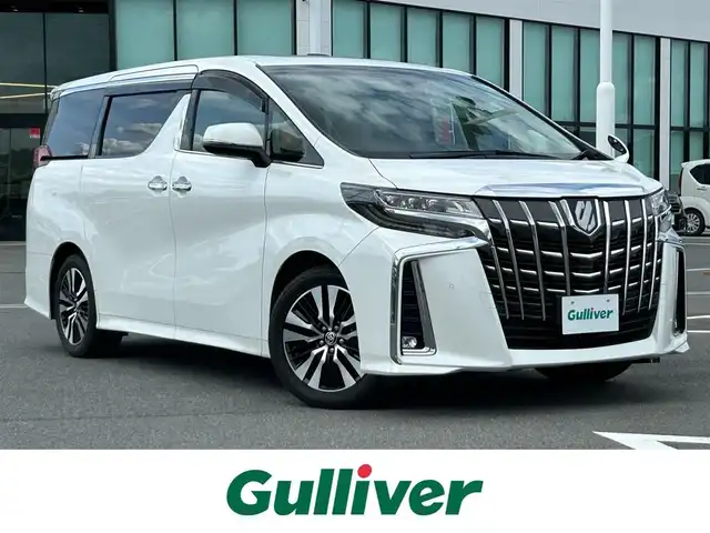 トヨタ アルファード S Cパッケージ 奈良県 2020(令2)年 5.4万km ホワイトパールクリスタルシャイン デュアルサンルーフ　/純正フリップダウンモニター　/ビルトインＥＴＣ　/純正ディスプレイオーディオ　/BT/CD/DVD/USB/フルセグＴＶ　/パワーシート　/シートヒーター　/エアシート　/レザーシート　/ワンオーナー　/バックカメラ/スマートキー/追従型クルーズコントロール/オットマン/電動リアゲート/前後ドライブレコーダー/3眼LEDヘッドライト/前後コーナーセンサー/BSM/デジタルインナーミラー/シーケンシャルターン