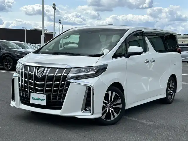 トヨタ アルファード S Cパッケージ 奈良県 2020(令2)年 5.4万km ホワイトパールクリスタルシャイン デュアルサンルーフ　/純正フリップダウンモニター　/ビルトインＥＴＣ　/純正ディスプレイオーディオ　/BT/CD/DVD/USB/フルセグＴＶ　/パワーシート　/シートヒーター　/エアシート　/レザーシート　/ワンオーナー　/バックカメラ/スマートキー/追従型クルーズコントロール/オットマン/電動リアゲート/前後ドライブレコーダー/3眼LEDヘッドライト/前後コーナーセンサー/BSM/デジタルインナーミラー/シーケンシャルターン