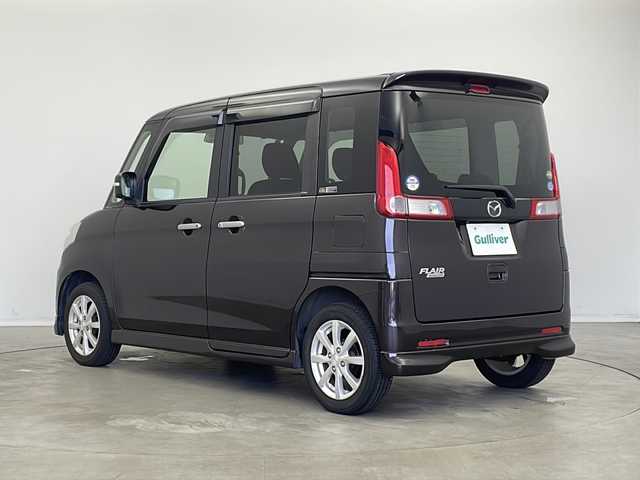マツダ フレアワゴン XSリミテッド 新潟県 2015(平27)年 2.4万km アーバンブラウン 純正ナビ/ETC/両側パワースライドドア/シートヒーター /アイドリングストップ/スペアキー/ワンオーナー/AUX/純正フロアマット/ABS/横滑り防止機構/衝突被害軽減システム/保証書/取扱説明書