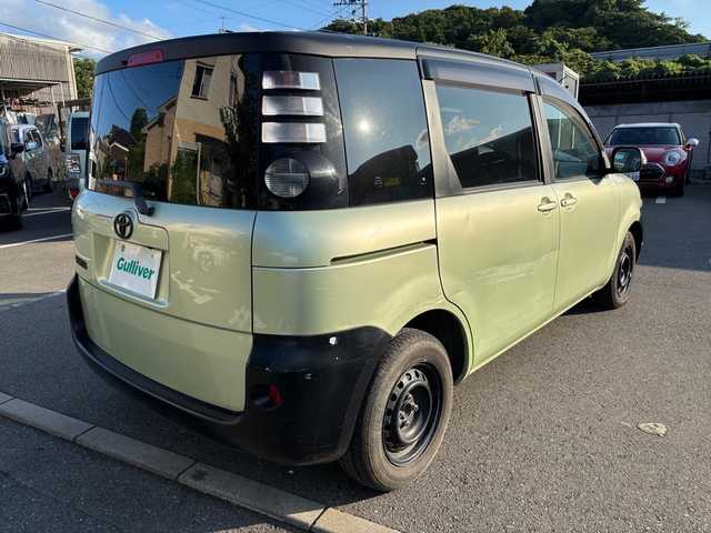 トヨタ シエンタ X LTD 福岡県 2009(平21)年 4.9万km ライトグリーンメタリック 純正ディーラーナビ/（AM/FM/CD/DVD/SD/AUX/ワンセグTV）/パワースライドドア（片側）/ETC/電格ミラー/保証書/取扱説明書