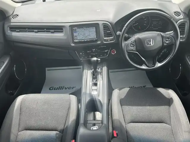 ホンダ ヴェゼル X ホンダセンシング 山形県 2021(令3)年 6.9万km クリスタルブラックパール 4WD /衝突被害軽減システム/SDナビ/　　【CD　DVD　BT　フルセグ　USB　AUX】/バックカメラ/オートクルーズコントロール/LEDオートライト/シートヒーター/純正16インチアルミホイール/ドライブレコーダー/フロアマット/レーンキープアシスト/ドアバイザー/スマートキー/ETC
