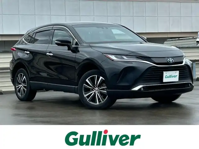 トヨタ ハリアー ハイブリッド G 静岡県 2023(令5)年 3.5万km プレシャスブラックパール 12.3インチディスプレイオーディオ/（FM/AM/フルセグTV/Bluetooth）/クルーズコントロール/スマートキー/スペアキー/プッシュスタート/ビルトインETC2.0/バックカメラ/前方ドラレコ/運転席パワーシート/運転席シートヒーター/オートライト/オートハイビーム/LEDヘッドライト/前後コーナーセンサー/純正18AW