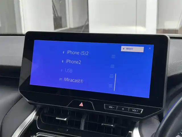 トヨタ ハリアー ハイブリッド G 静岡県 2023(令5)年 3.5万km プレシャスブラックパール 12.3インチディスプレイオーディオ/（FM/AM/フルセグTV/Bluetooth）/クルーズコントロール/スマートキー/スペアキー/プッシュスタート/ビルトインETC2.0/バックカメラ/前方ドラレコ/運転席パワーシート/運転席シートヒーター/オートライト/オートハイビーム/LEDヘッドライト/前後コーナーセンサー/純正18AW